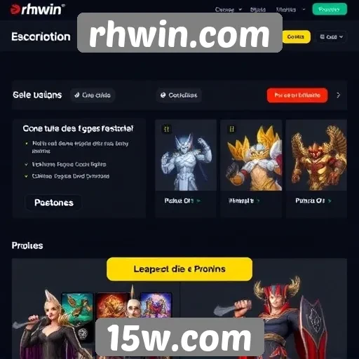 Plataforma rhwin.com oferece bônus e promoções para novos usuários