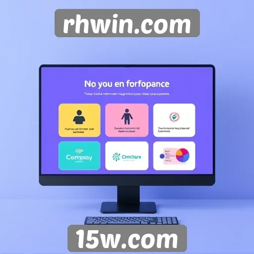 Interface do usuário do rhwin.com é amigável e intuitiva